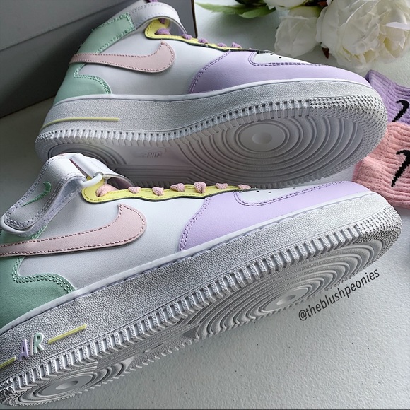 Nike Custom Air Force 1 Mid NWT - Picture 12 of 13